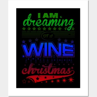 wine christmas! Posters and Art